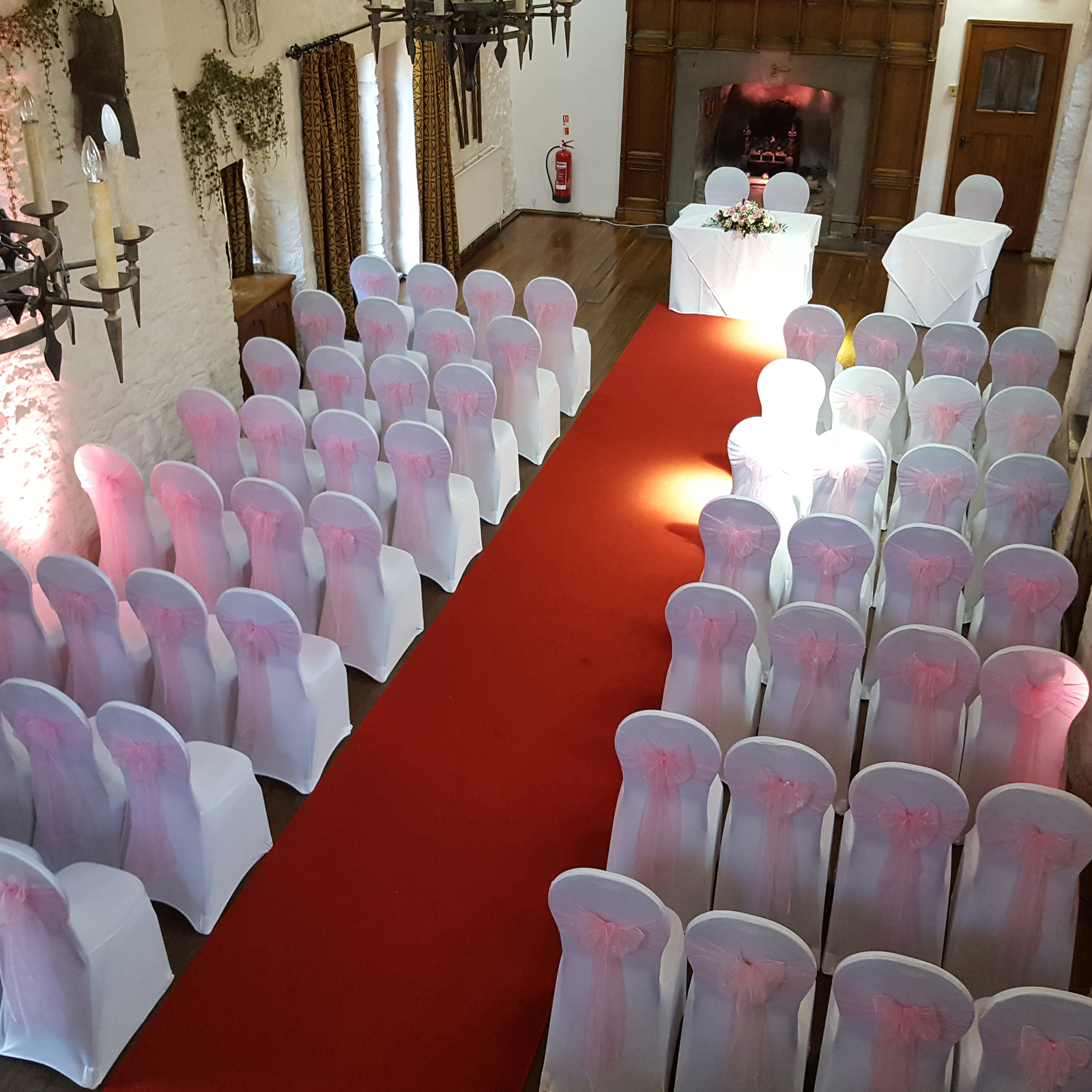Venue Dressing for Weddings in Wales